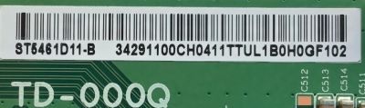 T-CON ORIGINAL PARA TV SONY / NUMERO DE PARTE 34.29110.0CH / 34291100CH / ST5461D11-B / 34291100CH0311 / TD-000Q / PANEL YDCM055DCS11 / DISPLAY ST6451D11-B VER.2.2 / MODELOS XR-55X85K / XR55X85K / XR-55X90K / XR55X90K / KD-55X85K / KD55X85K / XR-55X90CK - Imagen 2